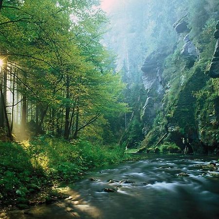 Brana Do Ceskeho Svycarska - Raj Cyklostezek Stare Krecany Экстерьер фото
